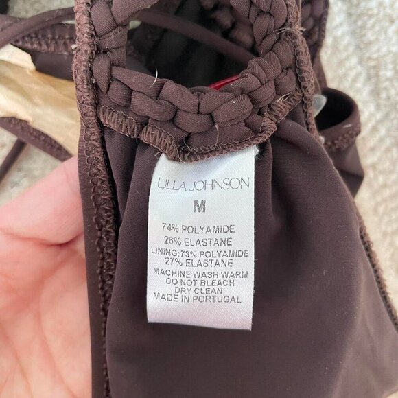 Ulla Johnson Brown Halter Bikini Set - Picture 5 of 6